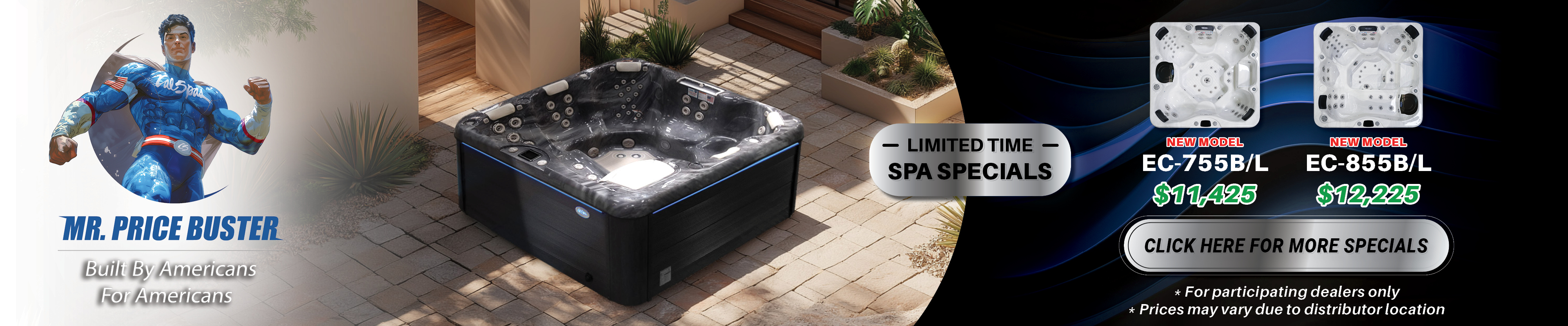 Calspas hot tub being used in a family setting - Bozeman